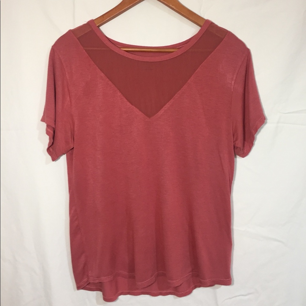 Adam Levine red coral XL tee shirt